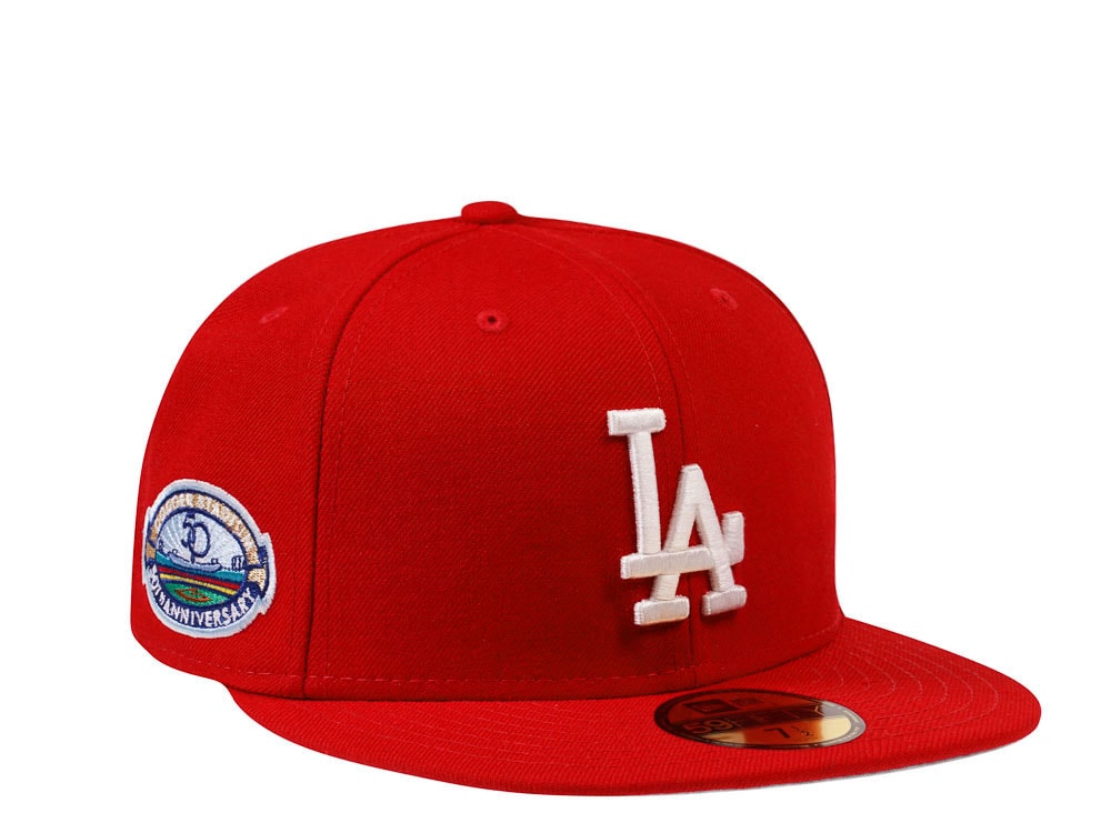 New Era Los Angeles Dodgers 50th Stadium Anniversary Red Edition ...