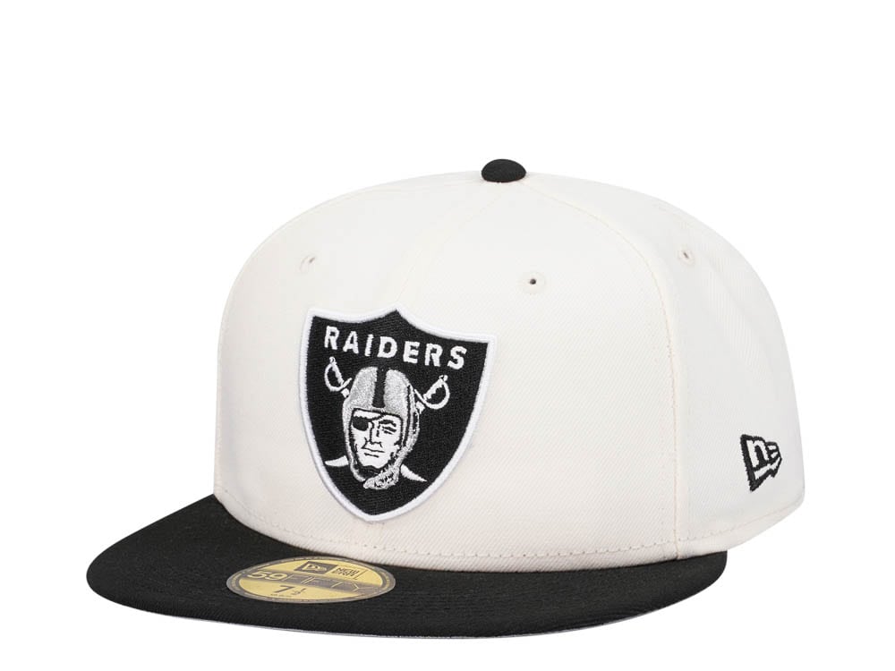 Two of my favorite @raiders fitteds. We got @famcapstore two tone