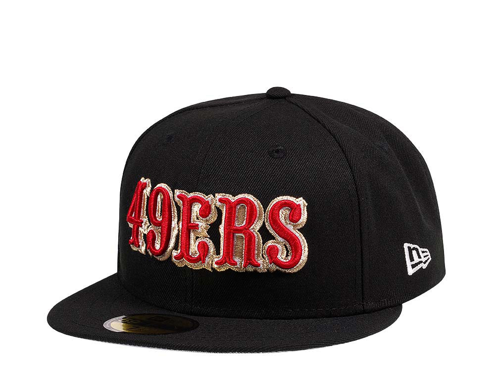 New Era San Francisco 49ers Script Prime Edition 59Fifty Fitted 